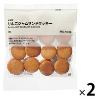 無印良品 無選別 りんごジャムサンドクッキー ６８ｇ 1セット（1袋×2） 良品計画