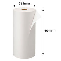 「現場のチカラ」 薄口ボーガスペーパー ミシン目なし 幅404mm×長さ380m巻 BP43-F380 1巻 今村紙工 オリジナル（わけあり品）