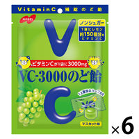 VCー3000のど飴 マスカット 90g 6袋 ノーベル のど飴 キャンディ キャンディー