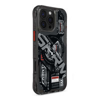 iPhone 16 Pro Max SKINARMA 360°tJo[ JYی P[X EKHO ubNiij