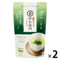 【アスクル・ロハコ限定】宇治の露製茶 伊右衛門 抹茶入り煎茶 三角ティーバッグ あじわい煎茶 1セット（1袋（50バッグ入）×2） オリジナル