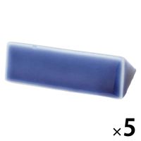 スリム箸置き ネイビー 1セット（1個×５） LAKOLE/ラコレ