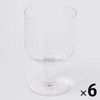 スタッキングステムグラス クリア 1セット（1個×６） LAKOLE/ラコレ