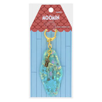 サンスター文具 シェルアクリルキーホルダー ムーミン ニョロニョロ S8349100 1個
