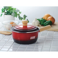 シャディ 【2箱セット】ルバーニ ホーロー片手鍋(18cm) 24-8234-499 1セット(2箱)（直送品）