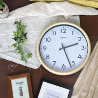 シャディ MAG インテリア電波掛時計 トルテ 24-8282-205 1箱（直送品）