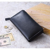 シャディ イタリア製牛革 コインが分けられる長財布 24-8332-199 1箱（直送品）