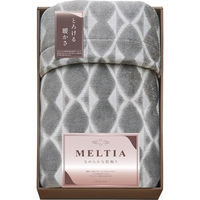 シャディ メルティア 吸湿発熱素材使用わた入毛布 24-8334-817 1箱（直送品）