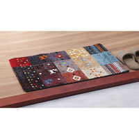 シャディ 【2箱セット】トルコ製ウィルトン玄関マット ギャベ柄 25-0147-077 1セット(2箱)（直送品）