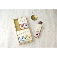 シャディ 【2個セット】カメヤマ ちとせうた 6種の香り(桐箱入) 25-0265-061 1セット(2個)（直送品）