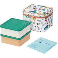 シャディ 【2袋セット】くまのプーさん 保冷バック付行楽ランチセット 25-0292-077 1セット(2袋)（直送品）