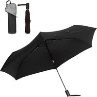 シャディ 自動開閉6本骨カーボン雨傘 形状安定