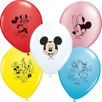 シャディ 【20袋セット】ミッキー&フレンズ 5個入バルーン2(5個) 25-0548-071 1セット(20袋)（直送品）