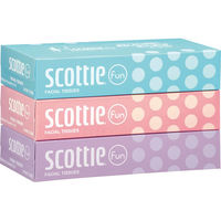 シャディ 【10個セット】スコッティファン120組(3箱パック) 25-0575-010 1セット(10個)（直送品）