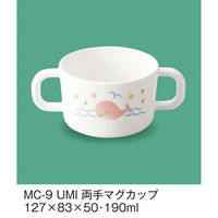 三信化工 両手マグカップ MC-9UMI 1個（直送品）
