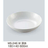 三信化工 深皿 MS-246W 1枚（直送品）