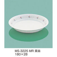 三信化工 菜皿 MS-3225MR 1枚（直送品）