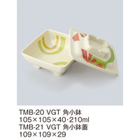 三信化工 【身のみ】三信化工 角小鉢 TMB-20VGT 1個（直送品）