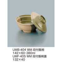三信化工 【身のみ】三信化工 段付飯椀(すべり止め加工無し)UMB-404WM UMB-404WM 1個（直送品）