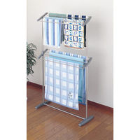 シャディ セキスイ 2段式ステンレスバスタオルかけ 24-8283-414 1箱（直送品）