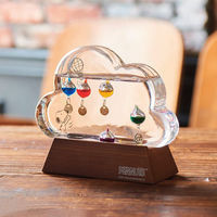 シャディ スヌーピー ガラスフロート温度計クラウド 25-0243-050 1箱（直送品）