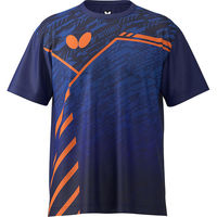 タマス Butterfly（バタフライ） 卓球 レクート・Tシャツ ネイビー 46790