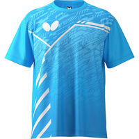 Butterfly(バタフライ) 卓球 レクート・Tシャツ XO スカイ 46790 1セット(1枚入)（直送品）