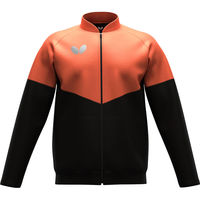 Butterfly(バタフライ) 卓球 ウィルバー・TRジャケット O サーモン 47250 1セット(1枚入)（直送品）