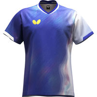 Butterfly(バタフライ) 卓球 インフィリア・シャツ XO ブルー 47220 1セット(1枚入)（直送品）