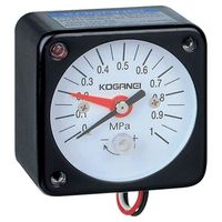 コガネイ スイッチ内蔵圧力計 GS1-50-AL-T 1個（直送品）