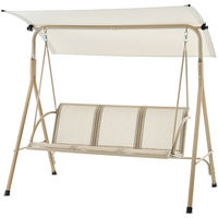 武田コーポレーション ロッキングベンチ ナチュラル NAEX-02 1箱(1個入)（直送品）