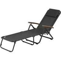 武田コーポレーション ラウンジベッド肘付き UN5-RC 1箱(1個入)（直送品）