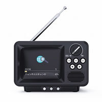 WINTECH（ウィンテック/廣華物産） レトロ型ポータブルワンセグテレビ TVR-RT