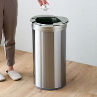 シャッター式50L自動開閉ゴミ箱 ROCO ROCO-TU シャッター式50L自動開閉ゴミ箱【ROCO-ロコ-】 1台