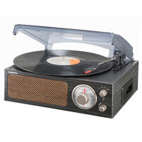 【レトロ】日本コロンビア レコードプレーヤー 山善 昭和レトロ簡単コンパクトレコードプレーヤー a33644 1台