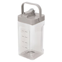 シービージャパン uca 冷蔵庫に入れたまま注げるジャグ MEGA TANK グレー 873549 1個（直送品）