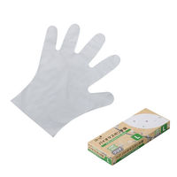 宇都宮製作 プロプラスバイオマスポリ手袋(クリア) L LPE0141SE-TBL 1箱(100枚入)（わけあり品）