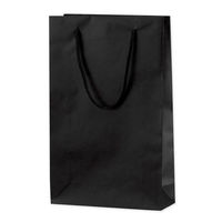 ササガワ 手提げ袋 マット黒 SーT 50-6421 1枚（わけあり品）