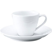 ミヤオカンパニーリミテド アミューズホワイト ADソーサー BA200-207 7538230（わけあり品）