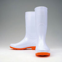 おたふく手袋 白 26.0cm 衛生耐油長靴 WW-717 1足（わけあり品）