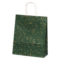パックタケヤマ 自動手提袋　ＨＢＴ　風雅　グリーン XZT00888 1袋（50枚）