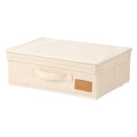 不二貿易 LB キャンバス調インナーボックス 横ハーフ蓋付 67317 1個