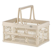 不二貿易 折りたたみコンテナM WH(86444) 69002 1個