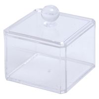 不二貿易 PSコスメ収納 蓋つき小物入れ 14381 1個