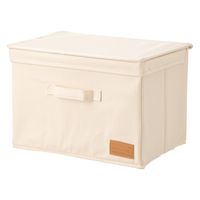 不二貿易 LB キャンバス調インナーボックス 蓋付 67315 1個