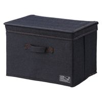 不二貿易 LB デニム調インナーボックス 蓋付 67310 1個