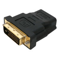 ナカバヤシ HDMI ー DVI　変換アダプタ VDAーHD01/BK 1個