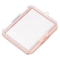 JEJアステージ　クッション付コレクションケース浅型155Ａ　コーラル　　1個