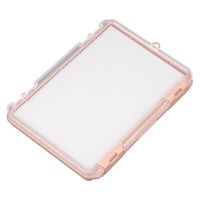 JEJアステージ　クッション付コレクションケース浅型230Ａ　コーラル　　1個