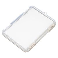 JEJアステージ　クッション付コレクションケース浅型230Ａ　グレージュ　　1個